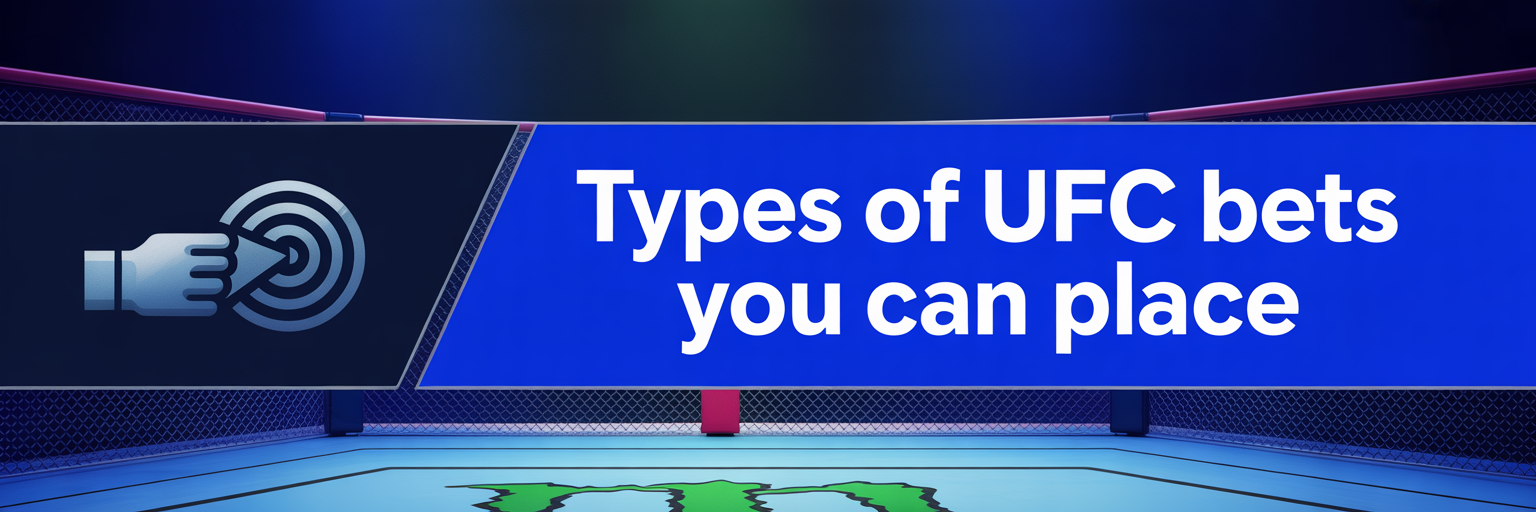 Types of UFC Bets You Can Place